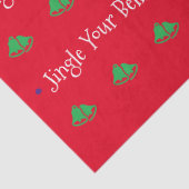 Niedlich Jingle Your Bells Seidenpapier (Detail)