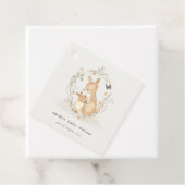 Niedlich Joey Mama Kangaroo Floral Wreath Baby Sho Geschenkanhänger (Beispiel)