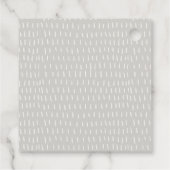 Niedlich Joey Mama Kangaroo Floral Wreath Baby Sho Geschenkanhänger (Rückseite)