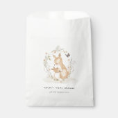 Niedlich Joey Mama Kangaroo Floral Wreath Baby Sho Geschenktütchen (Vorderseite)