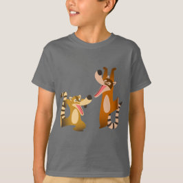 Niedlich Joyful Cartoon Coatimundis Children T - S T-Shirt