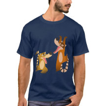 Niedlich Joyful Cartoon Coatimundis T - Shirt