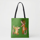 Niedlich Joyful Cartoon Coatimundis Tasche (Vorderseite)