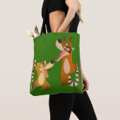 Niedlich Joyful Cartoon Coatimundis Tasche (Von Nahem)