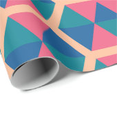 Niedlich Joyful Monogram Anspruchsvoller Geburtsta Geschenkpapier (Rolleneckpunkt)