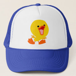 Niedlich Joyous Cartoon Duckling Hat Truckerkappe