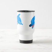 Niedlich Jumping Cartoon Dolphin Tasse (Mittel)