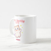 Niedlich Jumping Cat Tasse (Vorderseite Links)