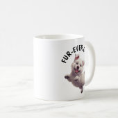 Niedlich Jumping Puppy Kaffeetasse (VorderseiteRechts)