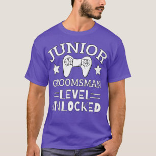 Niedlich Junior Trauzeuge Gaming Wedding Party Jr T-Shirt