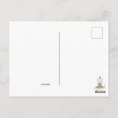 Niedlich Just Sprichwort Hallo Sie Postkarte (Rückseite)