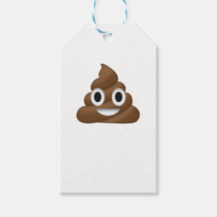 Niedlich kacken Sie Emoji Geschenkanhänger