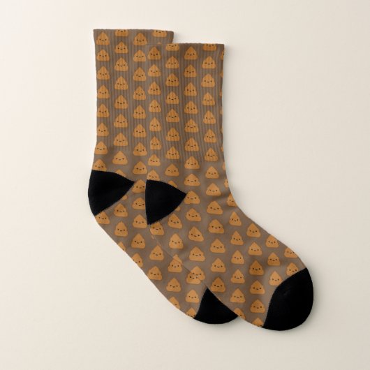 Niedlich kacken Sie Muster Socken (Paar)