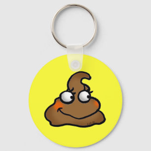 Niedlich kacken Sie Schlüsselanhänger
