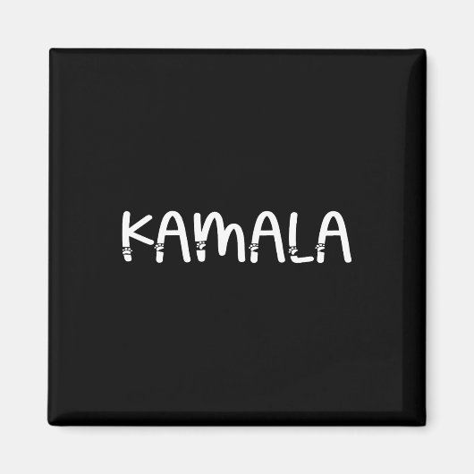 Niedlich Kamala Cat Letter Cool Kamala Design Magnet (Vorne)