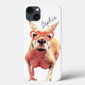 Niedlich Kangaroo Girls Funny Animal Case-Mate iPhone Hülle (Rückseite)