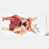 Niedlich Kangaroo Girls Funny Animal Case-Mate iPhone Hülle (Rückseite (Horizontal))