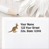 Niedlich Kangaroo und Joey (Insitu)