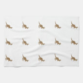 Niedlich Kangaroo und Joey Handtuch (Horizontal)