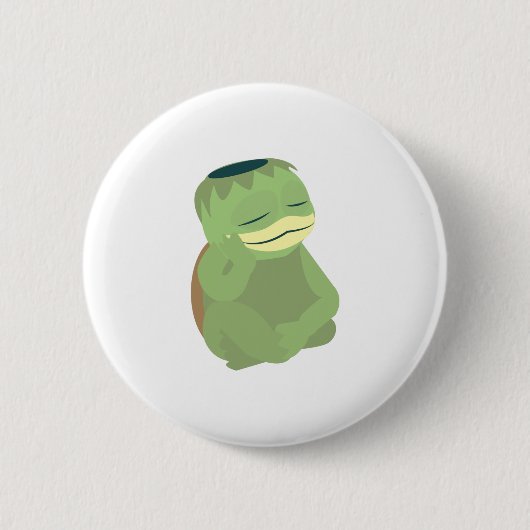 Niedlich Kappa Button (Vorderseite)
