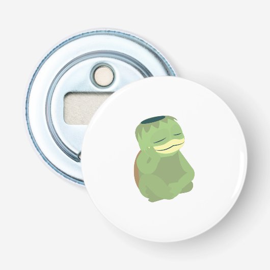 Niedlich Kappa Flaschenöffner (Vorderseite)