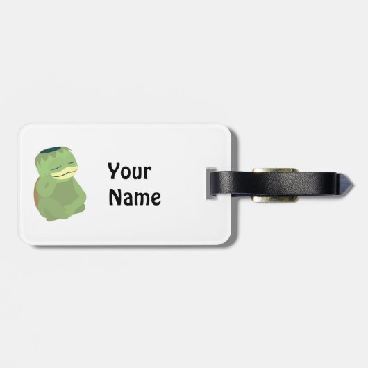 Niedlich Kappa Gepäckanhänger (Rückseite horizontal)