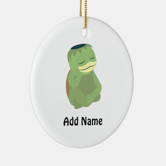 Niedlich Kappa Keramik Ornament (Rechts)