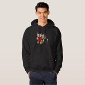 Niedlich Karate Cats Hoodie (Vorne ganz)