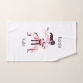Niedlich Karate Girl Martial Arts Handtuch (Handtuch)
