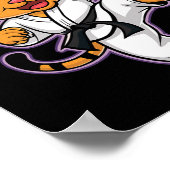 Niedlich Karate Tiger Martial Arts Funny für Kinde Poster (Ecke)