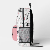 Niedlich Katzen Personalisiert Bedruckter Rucksack (Rechts)