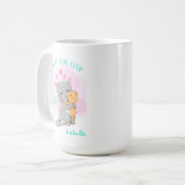 Niedlich Katzenmutter Tasse, Mütter Tagesgeschenk, Kaffeetasse (Vorderseite Links)