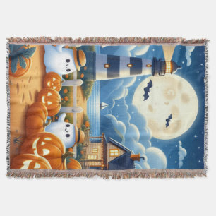 Niedlich, kautisches/kstenförmiges Halloween-Geist Decke