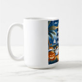 Niedlich, kautisches/kstenförmiges Halloween-Geist Kaffeetasse (Links)