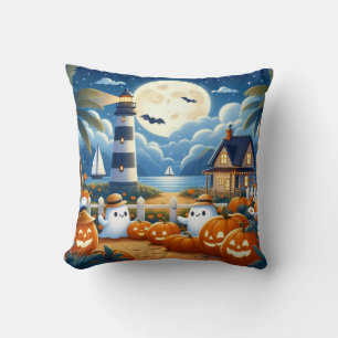 Niedlich, kautisches/kstenförmiges Halloween-Geist Kissen