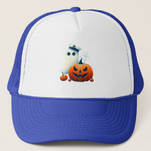 Niedlich, kautisches/kstenförmiges Halloween-Geist Truckerkappe