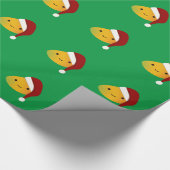 Niedlich Kawai Christmasi Mango Geschenkpapier (Ecke)