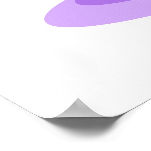 Niedlich Kawaii Afrocado Poster (Ecke)