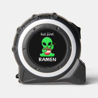 Niedlich Kawaii Alien aß Ramen Maßband