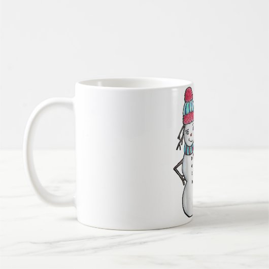Niedlich Kawaii Anime Snow for Deer Aesthetics Jap Kaffeetasse (Links)