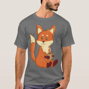 Niedlich Kawaii AnimeFo Drink KaffeeÄsthetik Japan T-Shirt