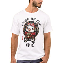 Niedlich Kawaii Asiatischer Ox Zodiac Lunar Jahr