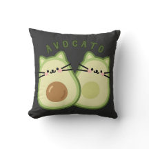 Niedlich Kawaii Avocado Cat Mashup