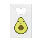 Niedlich Kawaii Avocado Geldbeutel Flaschenöffner (Rückseite)