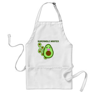 Niedlich Kawaii Avocado Guacamole Master Schürze