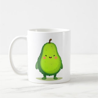 Niedlich Kawaii Avocado Kaffeetasse