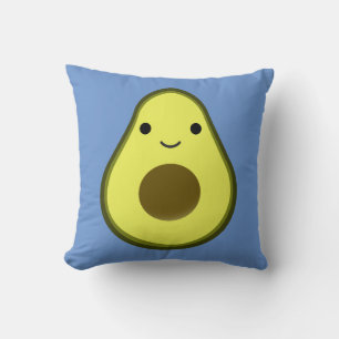 Niedlich Kawaii Avocado Kissen