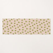Niedlich Kawaii Avocado Pattern Yogamatte (Vorderseite (Horizontal))