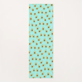 Niedlich Kawaii Avocado Pattern Yogamatte (Vorderseite)