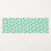 Niedlich Kawaii Avocado Pattern Yogamatte (Vorderseite (Horizontal))